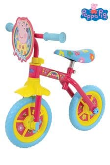 Peppa Pig разноцветный двухцветный велосипед длиной 10 дюймов (U09463) | 38 110 тг