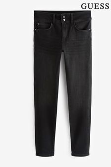 黑色 - Guess 提臀窄管牛仔褲 (U10213) | HK$1,077