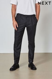 Navy Stripe Suit: Trousers (U11139) | €22
