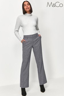 M&Co Grey Bootcut Trousers (U11305) | 27 €
