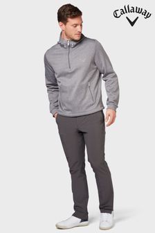 Callaway Apparel Kapuzensweatshirt mit kurzem Reißverschluss, Grau (U11985) | 92 €