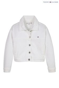 Tommy Hilfiger White Trucker Jacket (U12076) | 123 zł - 142 zł