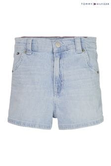 Синие джинсовые шорты с выбеленным эффектом Tommy Hilfiger (U12097) | €29 - €36