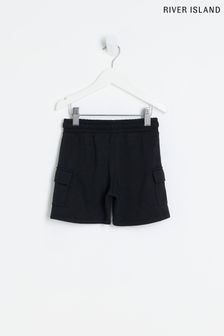 River Island Black Boys Cargo Shorts (U12179) | €8