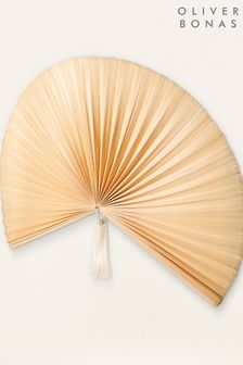 Oliver Bonas Natural Bamboo Fan Wall Hanging Large (U12229) | €89