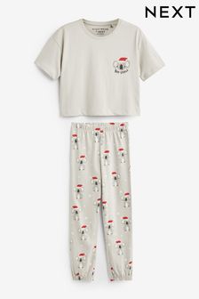 Pyjama mit weihnachtlichem Koala-Print (3-16yrs) (U12238) | 12 € - 18 €