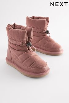 Pink Water Resistant Warm Lined Snow Boots (U12523) | €25 - €31