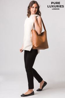 Pure Luxuries London Tunbridge Leather Shoulder Bag (U12806) | $73