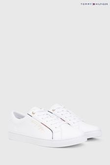 Tommy Hilfiger White Signature Trainers (U13317) | $188