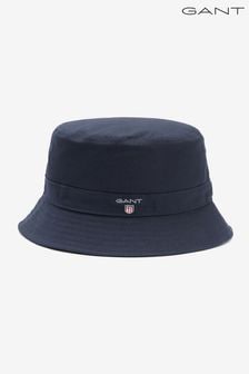 Niebieski kapelusz rybacki Gant Original Shield z logo (U14556) | 105 zł