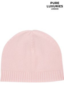 Pure Luxuries London Bowness Cashmere And Merino Wool Beanie Hat (U15351) | ₪ 163