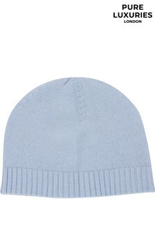 Pure Luxuries London Bowness Cashmere And Merino Wool Beanie Hat (U15379) | ₪ 163