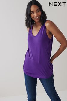 C-Clique Synthetic Tank Top in Fuchsia Womens Clothing Tops Sleeveless and tank tops Purple 