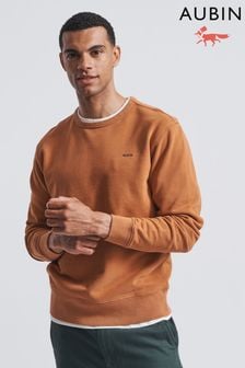Оранжевый - Свободный свитер с круглым вырезом Aubin Vestry (U16285) | €49