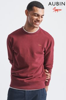 Rot - Aubin Vestry Sweatshirt in Relaxed Fit mit Rundhalsausschnitt (U16289) | 61 €