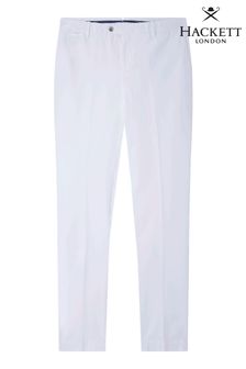 Hackett London Mens White Trousers (U18455) | ₪ 512