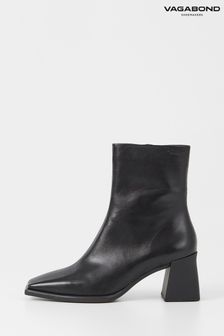 Vagabond Shoemakers Hedda Heeled Ankle Black Boots (U18641) | 893 SAR