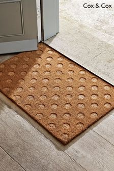 Cox & Cox Natural Large Embossed Dotty Doormat (U18810) | €40