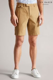 Marrón - Pantalones chinos cortos Ashford de Ted Baker (U18844) | 99 €