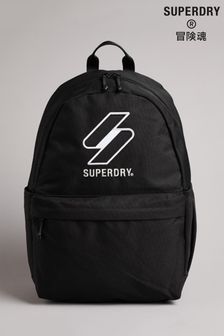 Superdry Code Essential Montana Black Backpack (U18975) | ₪ 186