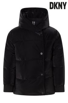 DKNY Black Tape Logo Puffer Jacket (U19998) | €155 - €189