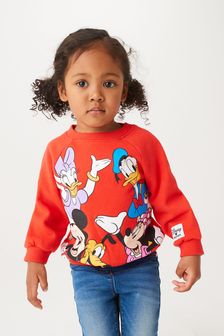 Mickey Mouse Red Sweatshirt (3mths-7yrs) (U20590) | €18.50 - €21.50