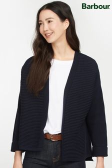 Barbour® Relaxed Fit Navy Blue Coastal Guernsey Stitch Cardigan (U20674) | 64 €
