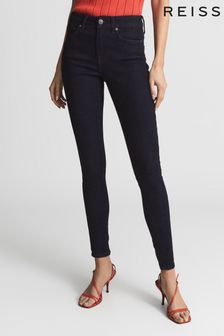 Reiss Indigo Lux Mid Rise Skinny Jeans (U22129) | €114