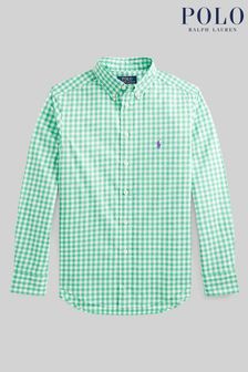 Polo Ralph Lauren Green Gingham Checked Shirt (U22416) | 87 € - 101 €