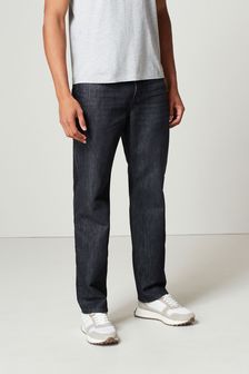 Black Wash Relaxed Fit Next Essential Stretch Jeans (U22486) | €13.50
