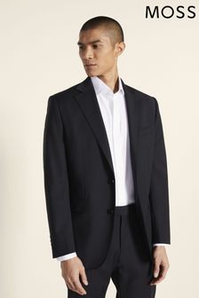 Moss Performance Tailored Fit Black Suit: Jacket (U22501) | 227 €
