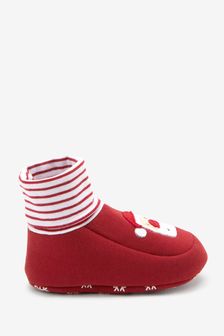 Red 1 Pack Baby Cotton Rich Pram Sock Boots (0-18mths) (U22656) | 9 €