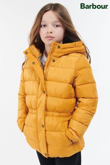 Barbour® Girls Yellow Littlebury Quilted Jacket (U22946) | €128 - €152