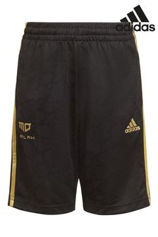 adidas Black Mo Salah 3-Stripes Junior Shorts (U22997) | 31 €