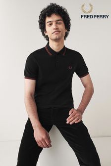 Fred Perry Mens Twin Tipped Polo Shirt (U23356) | SGD 108