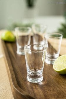 Mary Berry Set of 4 Clear Signature Shot Glasses (U24140) | AED111