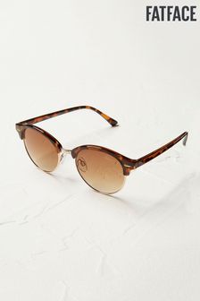 Fat Face Zoe Retro Brown Sunglasses (U24265) | $39