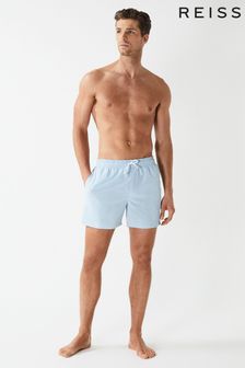 Reiss Soft Blue Wave Plain Drawstring Swim Shorts (U24354) | 78 €