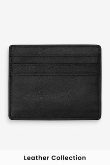 黑色 - 皮革卡夾 (U24467) | NT$320