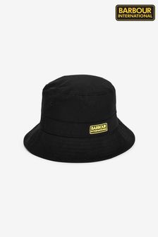 Barbour® International Black Nortan Drill Sports Bucket Hat (U24580) | $59
