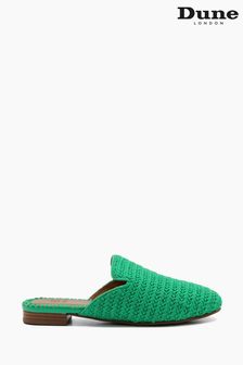 Dune London Green Grecian Crochet Backless Mules (U24681) | 114 €