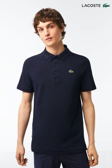 Granatowy - Lacoste Golf Cotton Polo Shirt (U24959) | 630 zł