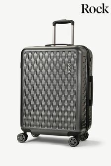 Grafitowo-szara - Średniej wielkości walizka Rock Luggage Allure (U24981) | 600 zł