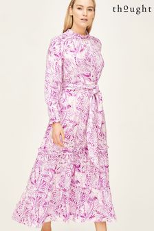Thought Womens Pink Portobello Tencel™ Maxi Dress (U26903) | ₪ 652