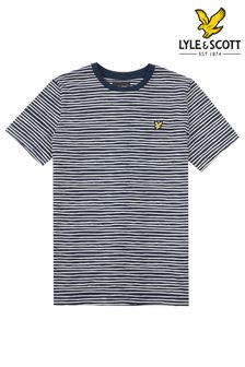 Lyle & Scott藍色條紋男童T恤 (U27042) | HK$257 - HK$308