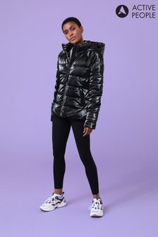 Active People Womens Black Outshine Padded Jacket (U27309) | $165