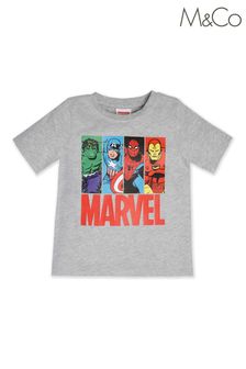 M&co Marvel Kurzärmeliges T-Shirt, Grau (U27365) | 13 € - 16 €