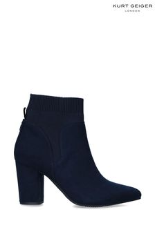 Kurt Geiger London Blue Vegan Tobi2 Boots (U27376) | $276
