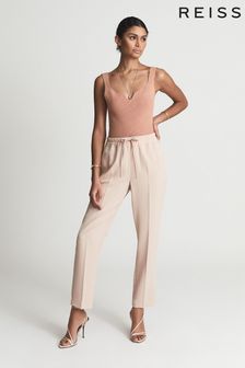 Reiss Pink Hailey Pull-On Trousers (U28247) | €146