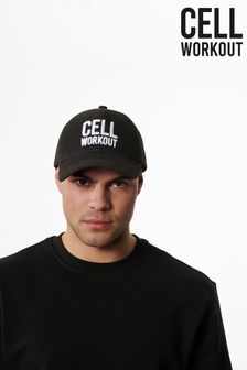 Schwarz - Cell Workout Cap mit Logo (U28572) | 19 €